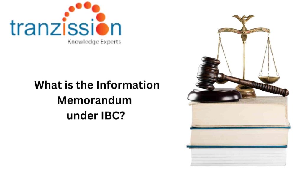 Information Memorandum under IBC